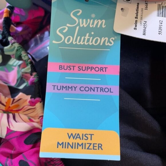 8 Swim Solutions Swim Suit DD31 5413 - Picture 7 of 8